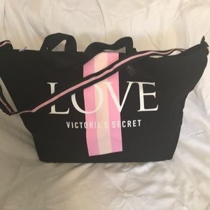 Victoria Secret Blk/Pink/White Bag